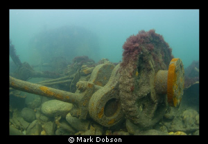 Wreck off East Coast of Yorkshire UK, Flamborough Head. A... by Mark Dobson 